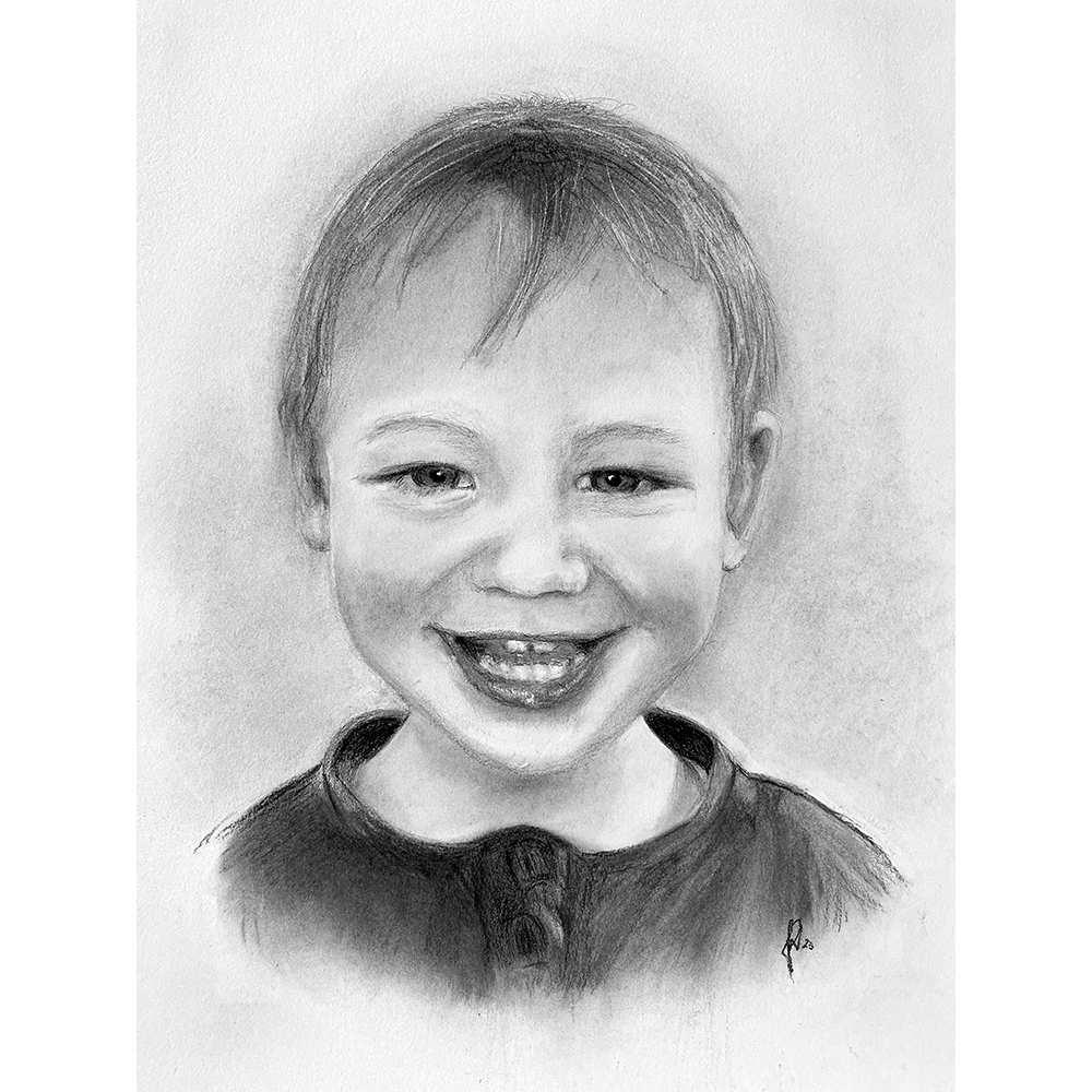 tegning_portraet-barn-boern-portraettegner_gaveide_bryllup