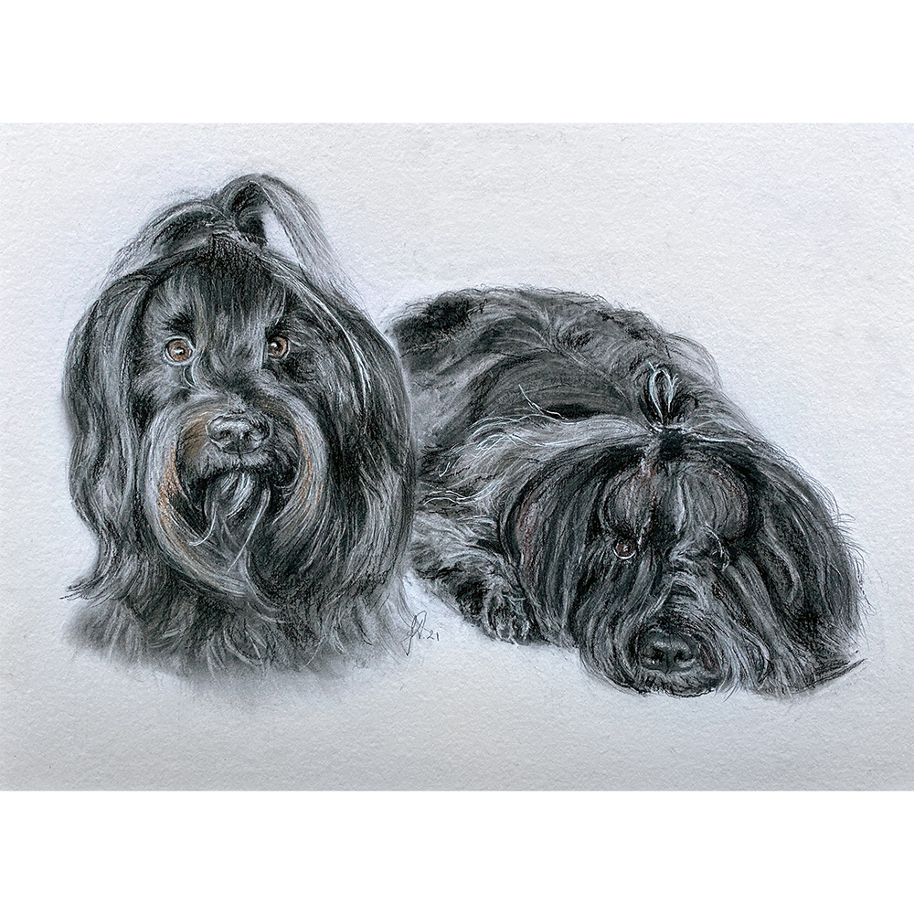 julegaveide-hundeelskeren-jaegeren-hunde-tegning