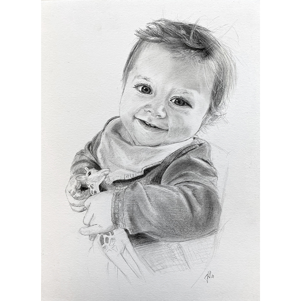 tegning-barn-baby-portraettegner-gaveide-barnedaab