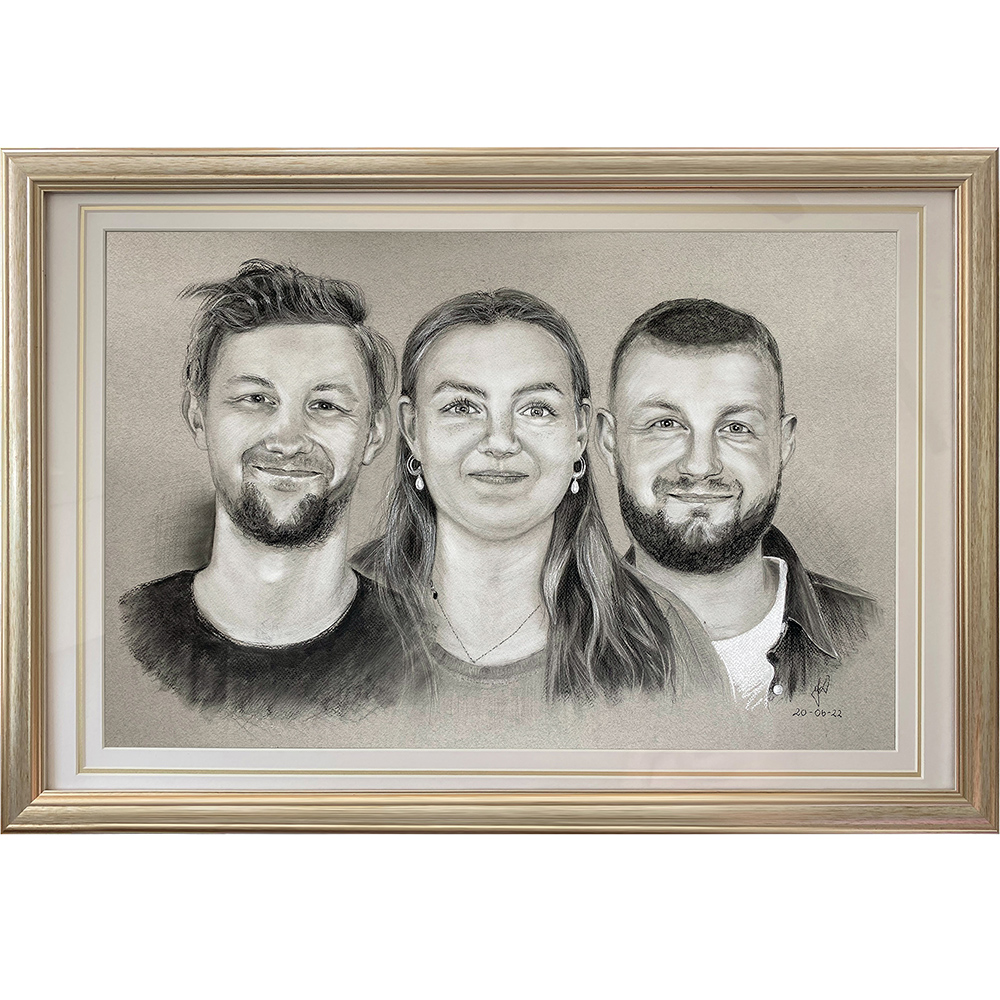 50aars-gaveide-portraettegning-boern-portraettegner